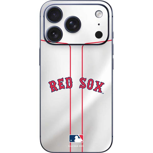 MLB Boston Red Sox Home Jersey iPhone 17 Pro Max Skin