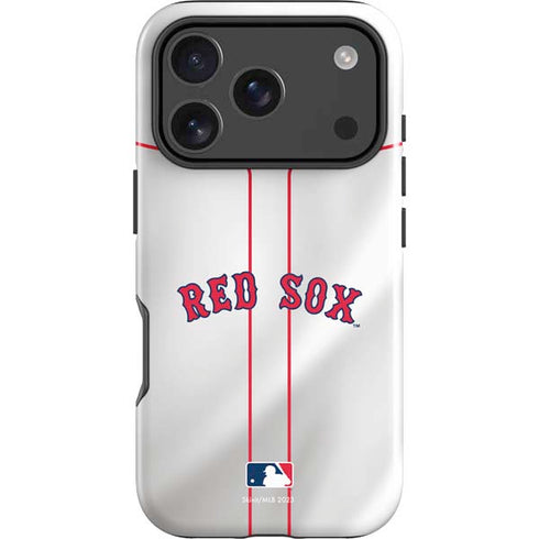 MLB Boston Red Sox Home Jersey iPhone 18 Pro Impact Case
