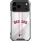 MLB Boston Red Sox Home Jersey iPhone 18 Pro Max Clear Case