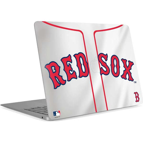MLB Boston Red Sox Home Jersey Apple MacBook Air Skin
