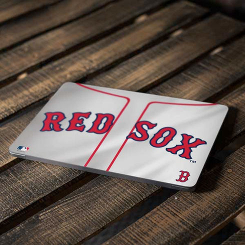MLB Boston Red Sox Home Jersey Apple MacBook Air Skin