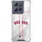 MLB Boston Red Sox Home Jersey Moto G 5G (2025) Clear Case