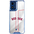 MLB Boston Red Sox Home Jersey Moto G 5G (2024) Clear Case