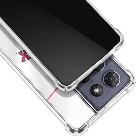 MLB Boston Red Sox Home Jersey Moto G Power 5G (2025) Clear Case
