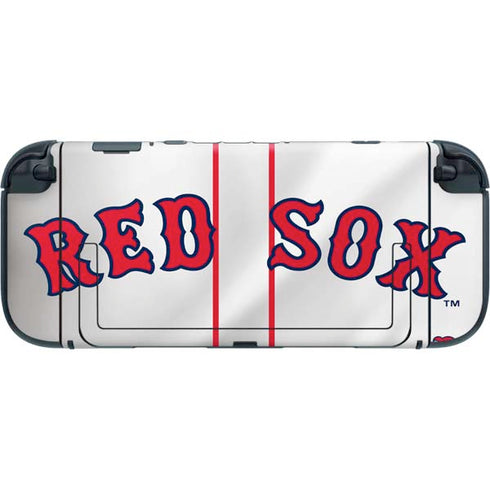 MLB Boston Red Sox Home Jersey Nintendo Switch 2 (2025) with Joy-Con Skin