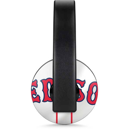 MLB Boston Red Sox Home Jersey PlayStation 4 Gold Wireless Headset Skin