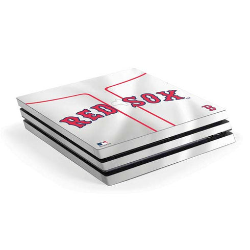 MLB Boston Red Sox Home Jersey PlayStation PS4 Skins