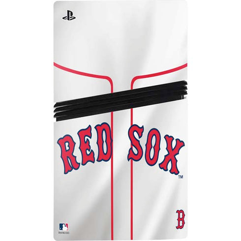 MLB Boston Red Sox Home Jersey PS5 Pro Console Skin