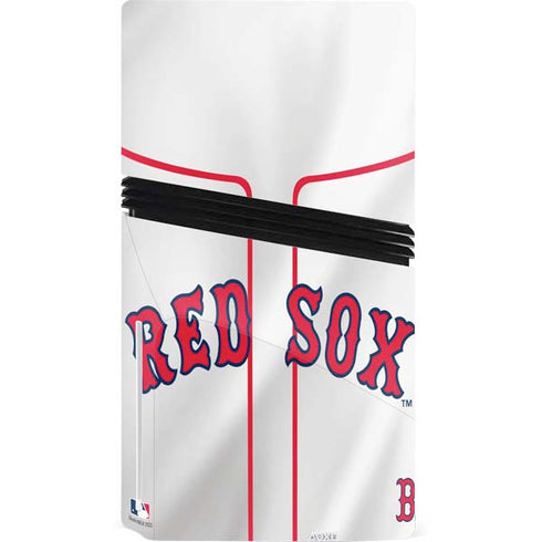 MLB Boston Red Sox Home Jersey PS5 Pro Disk Console Skin