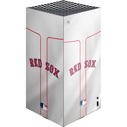 MLB Boston Red Sox Home Jersey XBox Series X Digital Edition Console Skin