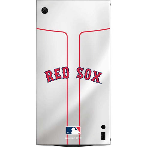 MLB Boston Red Sox Home Jersey XBox Series X Digital Edition Console Skin