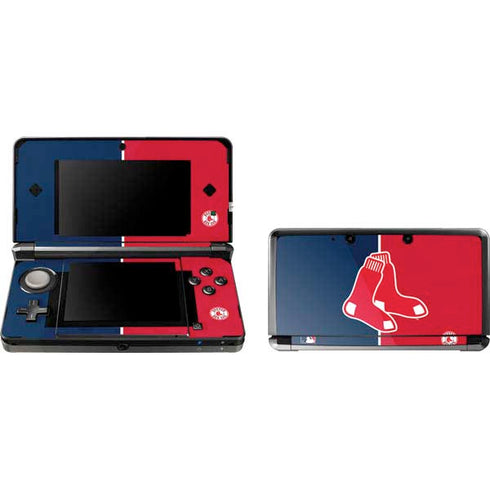 MLB Boston Red Sox Split Nintendo Skins