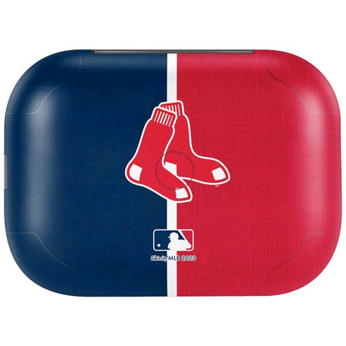 MLB Boston Red Sox Split Amazon Echo Buds Skin