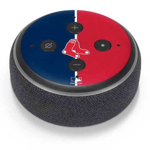 MLB Boston Red Sox Split Amazon Echo Dot Skin
