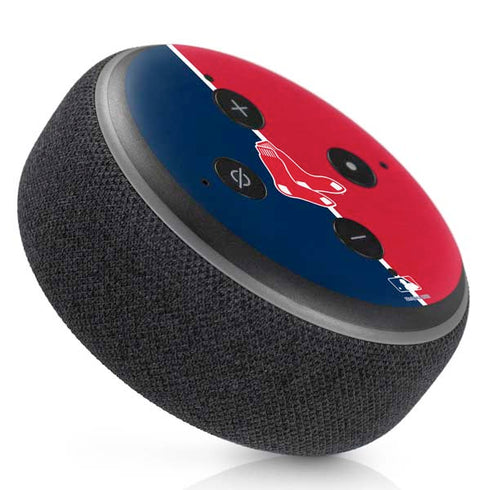 MLB Boston Red Sox Split Amazon Echo Dot Skin