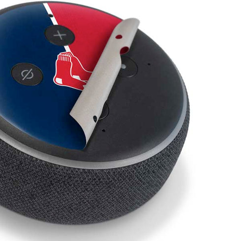 MLB Boston Red Sox Split Amazon Echo Dot Skin