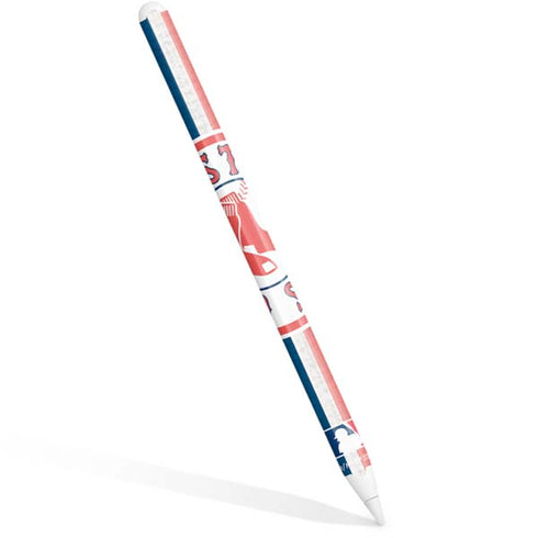 MLB Boston Red Sox Split Apple Pencil (2nd Gen 2019) Skin