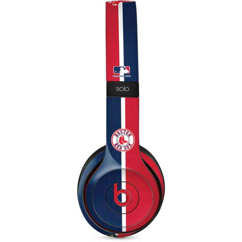 MLB Boston Red Sox Split Beats Solo 3 Wireless Skin