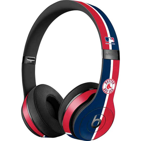 MLB Boston Red Sox Split Beats Solo 3 Wireless Skin