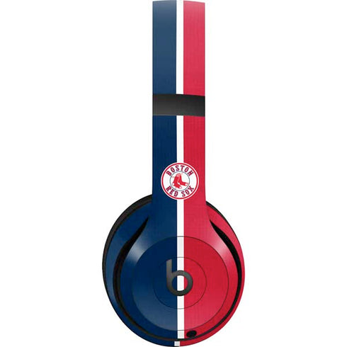 MLB Boston Red Sox Split Beats Studio Pro Wireless Headphones Skin