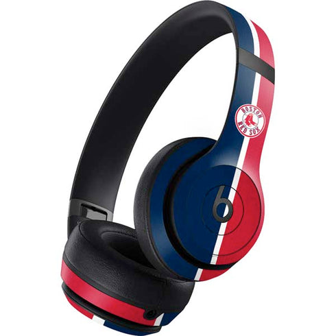 MLB Boston Red Sox Split Beats Studio Pro Wireless Headphones Skin