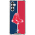 MLB Boston Red Sox Split Galaxy A16 5G Clear Case