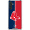 MLB Boston Red Sox Split Galaxy A17 Clear Case
