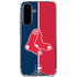 MLB Boston Red Sox Split Galaxy A36 5G Clear Case