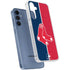 MLB Boston Red Sox Split Galaxy A55 5G Clear Case