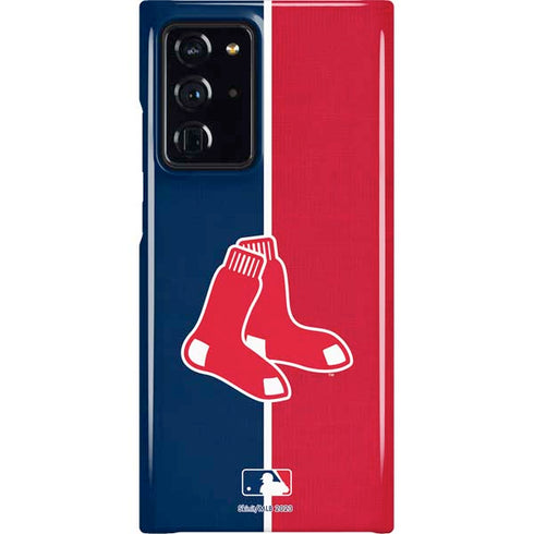 MLB Boston Red Sox Split Galaxy Cases