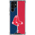 MLB Boston Red Sox Split Galaxy S23 Ultra Clear Case