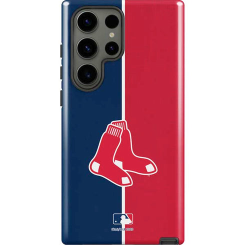 MLB Boston Red Sox Split Galaxy S23 Ultra Pro Case