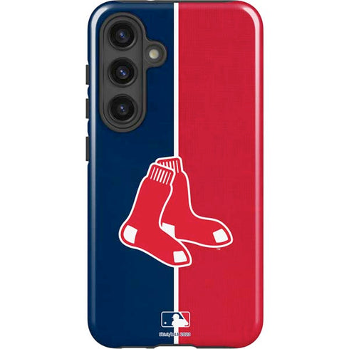 MLB Boston Red Sox Split Galaxy S25 Impact Case
