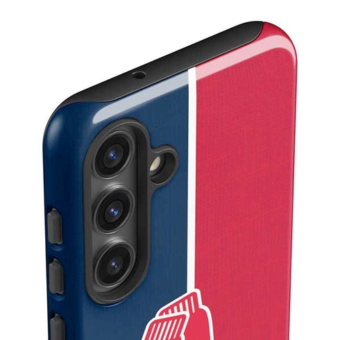 MLB Boston Red Sox Split Galaxy S25 Impact Case