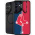 MLB Boston Red Sox Split Galaxy S25 Kickstand Case