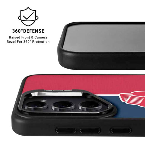 MLB Boston Red Sox Split Galaxy S25 Kickstand Case