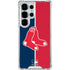 MLB Boston Red Sox Split Galaxy S25 Ultra Clear Case