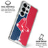 MLB Boston Red Sox Split Galaxy S25 Ultra Clear Case