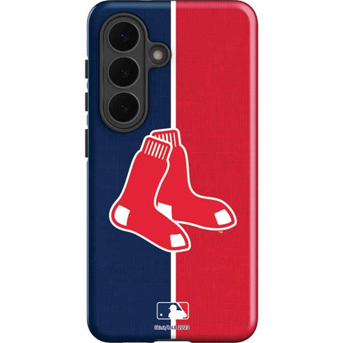 MLB Boston Red Sox Split Galaxy S26 Impact Case
