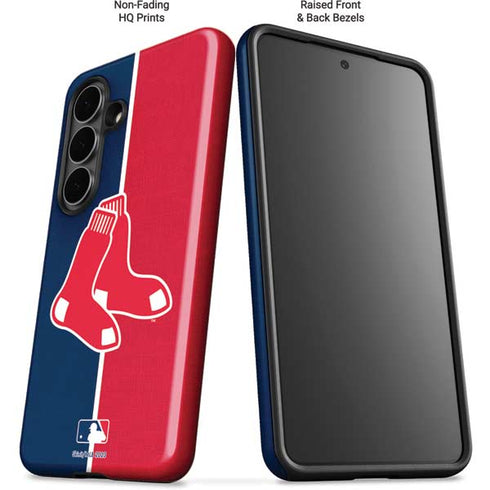 MLB Boston Red Sox Split Galaxy S26 Impact Case