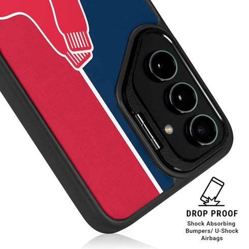 MLB Boston Red Sox Split Galaxy S26 Kickstand Case