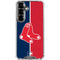 MLB Boston Red Sox Split Galaxy S26 Plus Clear Case