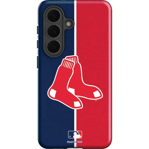 MLB Boston Red Sox Split Galaxy S26 Plus Impact Case