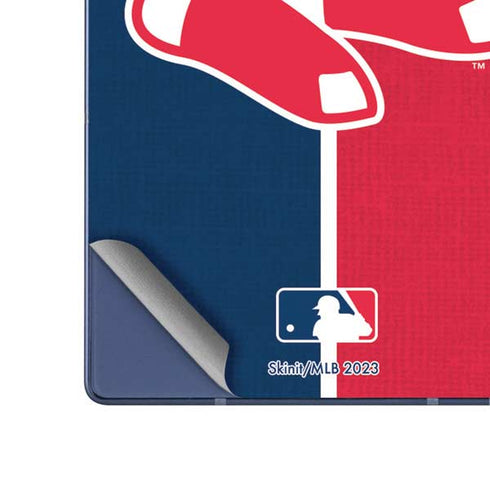 MLB Boston Red Sox Split Galaxy Z Fold6 Skin