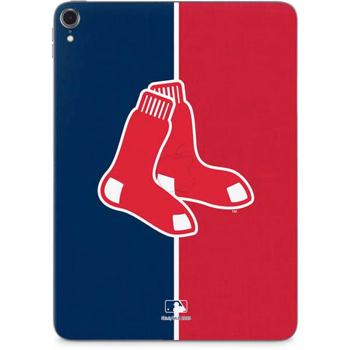 MLB Boston Red Sox Split Apple iPad Pro Skin