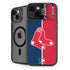 MLB Boston Red Sox Split iPhone 14 Kickstand Case
