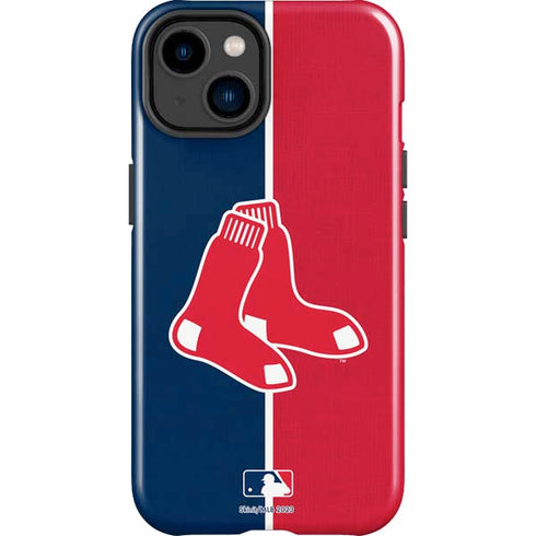 MLB Boston Red Sox Split iPhone 15 Impact Case