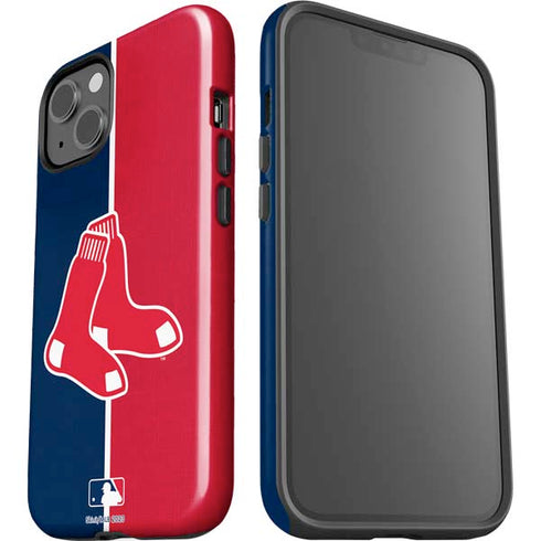 MLB Boston Red Sox Split iPhone 15 Impact Case