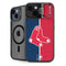 MLB Boston Red Sox Split iPhone 15 Plus Kickstand Case