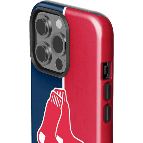 MLB Boston Red Sox Split iPhone 15 Pro Impact Case
